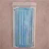 8*9 8*12*18 9*13cm10*15*20 máscara sellada bolsa autosellable de PE accesorio de cadena con clip impermeable para teléfono móvil bolsa