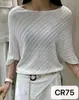 Camiseta de punto francesa de manga corta a rayas diagonales de un solo hombro para mujer, verano, fina, irregular, holgada, manga murciélago, top entallado a la cintura