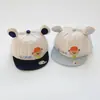 Gorro de Bebé Yipan Primavera y Otoño Coreano Lindo Súper Adorable Dibujos Animados Infantiles Gorra de Béisbol para Bebé Gorra de Pico de Pato para Bebé