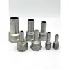 Acero Inoxidable 304 Rosca Interna Conector Rápido de Manguera de Agua Junta de Bambú Cabezal Verde Conector Rápido Directo de Manguera de Agua