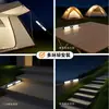 Lâmpada de Iluminação de Estrada Solar Externa com Clipe, Luz com Sensor para Jardim Residencial, Luz Magnética para Camping ao Ar Livre