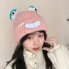 Gorro Divertido de Dibujos Animados para Mujer Boca de Salchicha Lindo Lindo Sudadera Gorro de Invierno para Exteriores Cálido Protección para los Oídos Gorro de Lana Tejido