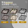 Mesa de Centro para Máquina de Mahjong, Mesa de Centro de Luxo em Aço Inoxidável para Sala de Jogos, Acessórios para Máquina de Mahjong, Cinzeiro