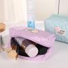 Bolsa de Cosméticos de Oso Burbuja de Nuevo Estilo Transfronteriza de Aspecto Elegante, Bolsa Portátil para Guardar Lápices Labiales, Bolsa de Almacenamiento de Cosméticos de Viaje