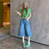 Jeans Laranja Infantil # Tendência Retro Wide-Leg Scimitar para Mulheres, Caimento Solto, Emagrecedor, Valorizador, Único, Casual, Versátil, Calça Cropped.