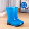 26 Anos de Novos Modelos de Galochas para Mulheres, Roupas de Exterior da Moda, Resistentes ao Desgaste, Antiderrapantes, Confortáveis, Respiráveis, Galochas de Plástico PVC, Sapatos Aquáticos