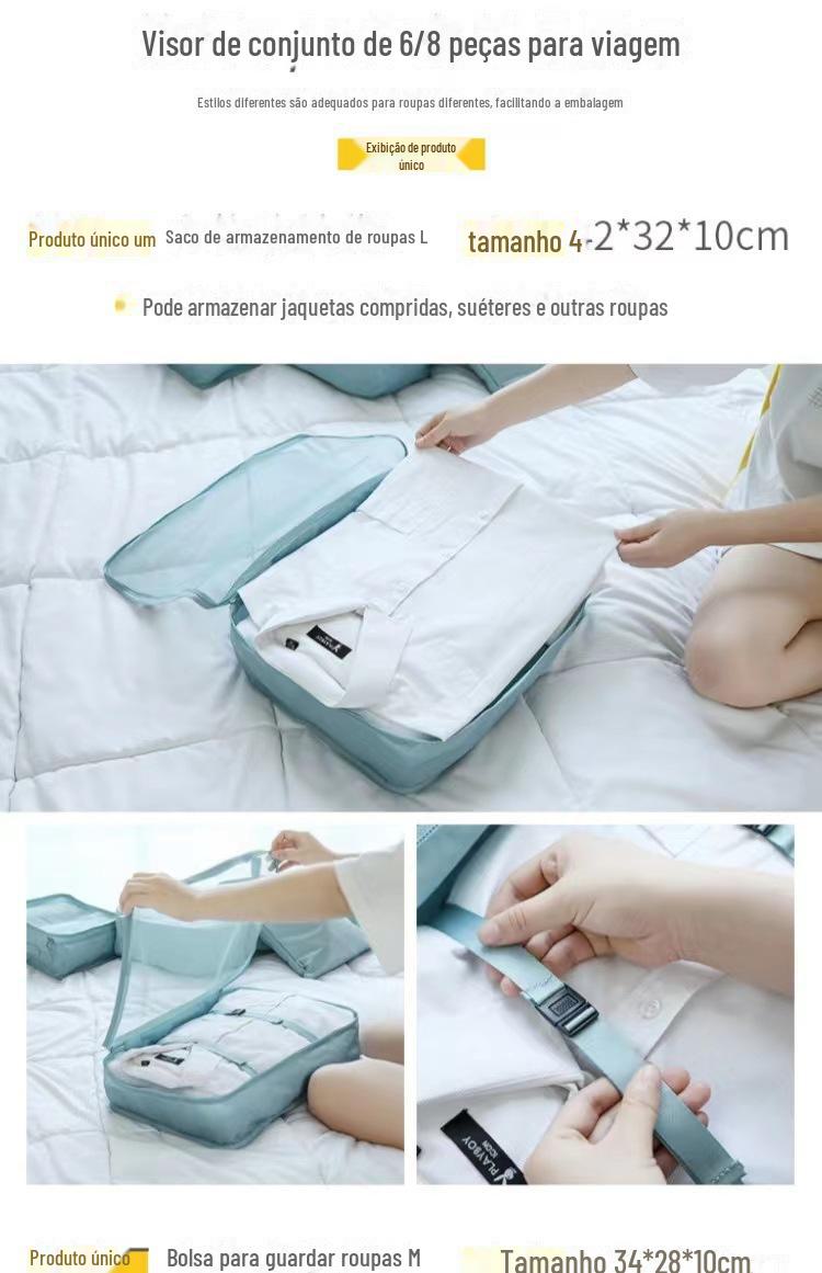 旅行整理袋套装内衣衣物衣服便携袋子非必备分装旅游行