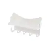 Faixa de Cabelo Montada na Parede Armazenamento de Faixa de Cabelo Organizador de Penteadeira Rack de Armazenamento Cabide de Faixa de Cabelo Banheiro Rack de Armazenamento Multifuncional