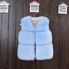 Novedad Otoño e Invierno 2026 Chaleco de Piel Sintética para Niños Abrigo Corto de Algodón Engrosado Ropa de Abrigo de Piel Sintética Venta al por Mayor Transfronteriza 6