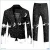 Oushan Comercio Exterior Nuevo Estilo 2024 Nueva Tendencia de Moda Casual Conjunto de Traje Pantalón Largo WL008+MR7 En Stock