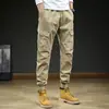 Calças Cargo Masculinas de Verão Calças Harlan Largas Versáteis Resistentes ao Desgaste Calças Masculinas Marca Japonesa Moderna Calças Masculinas