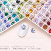 Diamante Checo 6mm Super Flash joyería para uñas diamante decorativo tridimensional Diamante de Cristal Shihua pedrería caliente taladro para uñas