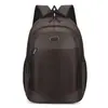 Nova mochila multifuncional masculina bolsa simples para viagem de negócios mochila escolar para alunos do ensino fundamental e médio logo imprimível