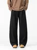 Ropa de Hombre Fengshe / Nuevo Estilo Primavera y Otoño 2026 Pantalones Casuales Curvos Holgados con Cintura Elástica Suave y Tratamiento Anti-Planchado