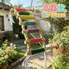 Escada de Escalada para Pássaros Papagaios, Madeira Sólida, Corda de Cânhamo, Escada de Escalada Macaron, Acessórios de Brinquedo para Alívio do Tédio de Gaiolas de Pássaros, Dropshipping de Rede Completa