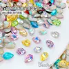 Joias para Nail Art Gota d'Água 7*10mm Base Pontiaguda Diamante Super Brilhante Acessórios de Diamante para Nail Art Decoração DIY Unha Usável Atacado