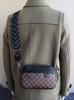 2024 Nuevo Estilo Coreano Bolsa de Hombre de Moda Marca Bolso Cruzado Moderno Personalizado Trendy Pequeño Bolso Cuadrado Bolso Caja Casual Bolso de Hombro