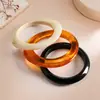 Pulsera de Resina Multicolor Transfronteriza Europea y Americana Moda Personalidad Estilo Fresco Pulsera Lujo Ligero Sensación de Alta Gama Pulsera Versátil Accesorios Venta al por Mayor