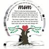 Novos Artesanato de Acrílico em Formato de Árvore para Desktop Mais Vendidos da Amazon para Mães Personalizarem com Fotos