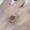 Novo Colar de Borla Gota d'Água Estilo Chinês Cool e Elegante, Luxo Leve, Sensação de Alto Padrão, Suave e Versátil para Uso Diário, Corrente de Pescoço, Anel, Pulseira