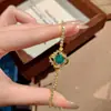 Aretes de Rosa Cortada en Anillo Collar Colgante Diamante Octagonal Rosa Rosa Nuevo Estilo Chino Pulsera de Piedra Preciosa Paraiba Milenio Ba