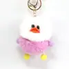 Bolsa de Muñeca de Patito Amarillo Linda Colgante para Teléfono Móvil Llavero Popular de Peluche Regalo de Cumpleaños