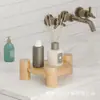 En Stock Mesa de Centro de Sala de Estar de Madera Maciza Pura Taburete Retro Mesa de Té Pequeña para el Hogar de Madera Natural Soporte Redondo para Maceta de Plantas Verdes Adorno
