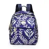Bolsa de viaje casual para compras, gran capacidad, mochila escolar para estudiantes, mochila con estampado nuevo, bolsa ligera de tela de nailon impermeable