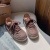 Zapatos Baikuang Estilo Coreano Dexun Forrest Gump para Mujer Verano 2024 Nuevos de Suela Gruesa Combinan con Todo Zapatos Casuales para Mujer B- 9373