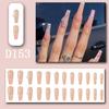 Uñas postizas nuevas de uso, uñas, uñas, parche para uñas, ventas calientes transfronterizas, Europa y Estados Unidos, uña larga de ballet con pegatinas de uñas de diamantes