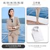 Traje de primavera y verano para estudiante universitario traje ropa formal LOGO bordado ropa de trabajo para hombres y mujeres igual ropa de negocios Gerente de hotel ropa de maestro