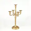 Candelabros de Ferro Estilo Europeu Retro Transfronteiriços, Decorações de Casamento, Recipientes para Velas, Ornamentos de Suporte de Vela para Jantar à Luz de Velas