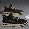 Tênis casual estilo coreano estilo coreano masculino sapatos de trabalho versáteis confortáveis sapatos da moda sapatos de papai dos homens