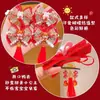 Diadema Roja de Año Nuevo para Niños Pasador Antiguo para el Cabello Accesorios para el Cabello de Niñas Hanfu Borla Súper Hada Lote de Pasadores Chinos Nuevos