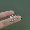 Aretes Súper Brillantes de Acero de Titanio Dorados/Plateados para Mujer, Nuevos Aretes de Rosca 2025 para Dormir Sin Quitar, Aretes para Cuidado del Oído