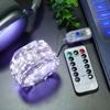 Cadena de Luces de Alambre de Cobre LED Control Remoto USB Decoración para Fiesta de Navidad Cumpleaños Luces de Bajo Voltaje