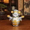 Dando la bienvenida a los Cuatro Dioses de la Riqueza: Pequeños Lingotes Decorativos, Decoraciones de Escritorio para el Hogar, Artesanías Decorativas para Traer Fortuna en la Apertura de Tiendas