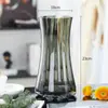 Jarrón de Vidrio Minimalista de Lujo Ligero con Diseño tipo Viento para Lirios Hidropónicos, Arreglo Floral Creativo para Sala de Estar Estilo Nórdico, Adorno, Descuento por Compra al por Mayor