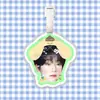 Etiqueta de equipaje nueva de He Junlin Colgante para mochila Decoración Etiqueta colgante Ventilador Mercancía Mismo estilo de Tiktok