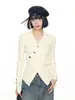 Suéter de malha gola V manga longa feminino outono precoce primavera slim fit justo camada interna outono inverno camisa base top
