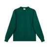 Sudadera de Algodón Pesado de Moda Ropa de Trabajo Holgada Cuello Redondo Manga Larga Ropa de Trabajo Uniforme de Grupo Uniforme de Clase Camisa Cultural con Logo Impreso