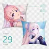 Almohada Cuadrada de Anime Genshin Impact Una Pieza Dropshipping