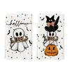 Jit Dropshipping Temu Popular Toalla de Halloween Calavera Cocina Absorbente Paño de Cocina Mesa de Comedor Mesa de Comedor Toalla Festiva