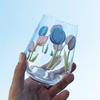 Taza de agua de vidrio impresa con celebridades de Internet coreanas, taza de café, taza de agua con gas, taza de bebida para el hogar, taza de jugo de leche