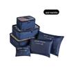 Bolsa de armazenamento de viagem pequena bolsa organizadora de seis peças bolsa de viagem Oxford fabrica bolsa de armazenamento de viagem