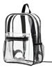 Mochila Escolar Coreana Transfronteiriça Mais Vendida Mochila de Viagem ao Ar Livre de Grande Capacidade Mochila Impermeável de PVC Transparente