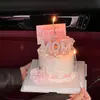 2026 Decoración de Pastel de Clavel para el Día de la Madre Adorno Perla TARJETA DE FELIZ DÍA DE LA MADRE Mom