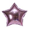 Globo de película de aluminio estrella de cinco puntas de 18 pulgadas decoración de cumpleaños diseño de salón de bodas sellado automático tablero Star Light globo de helio vacío flotante