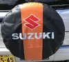 Funda de Neumático de Repuesto para Coche para Suzuki Jimny Piel de PVC Engrosada Cubierta Protectora de Neumático a Prueba de Polvo e Impermeable para Todoterreno SUV