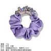 Nueva Diadema de Cristal Hecha a Mano de Lujo Accesible, Simple Elegante, Diadema de Cinta, Banda Elástica Alta, Accesorio para Cola de Caballo